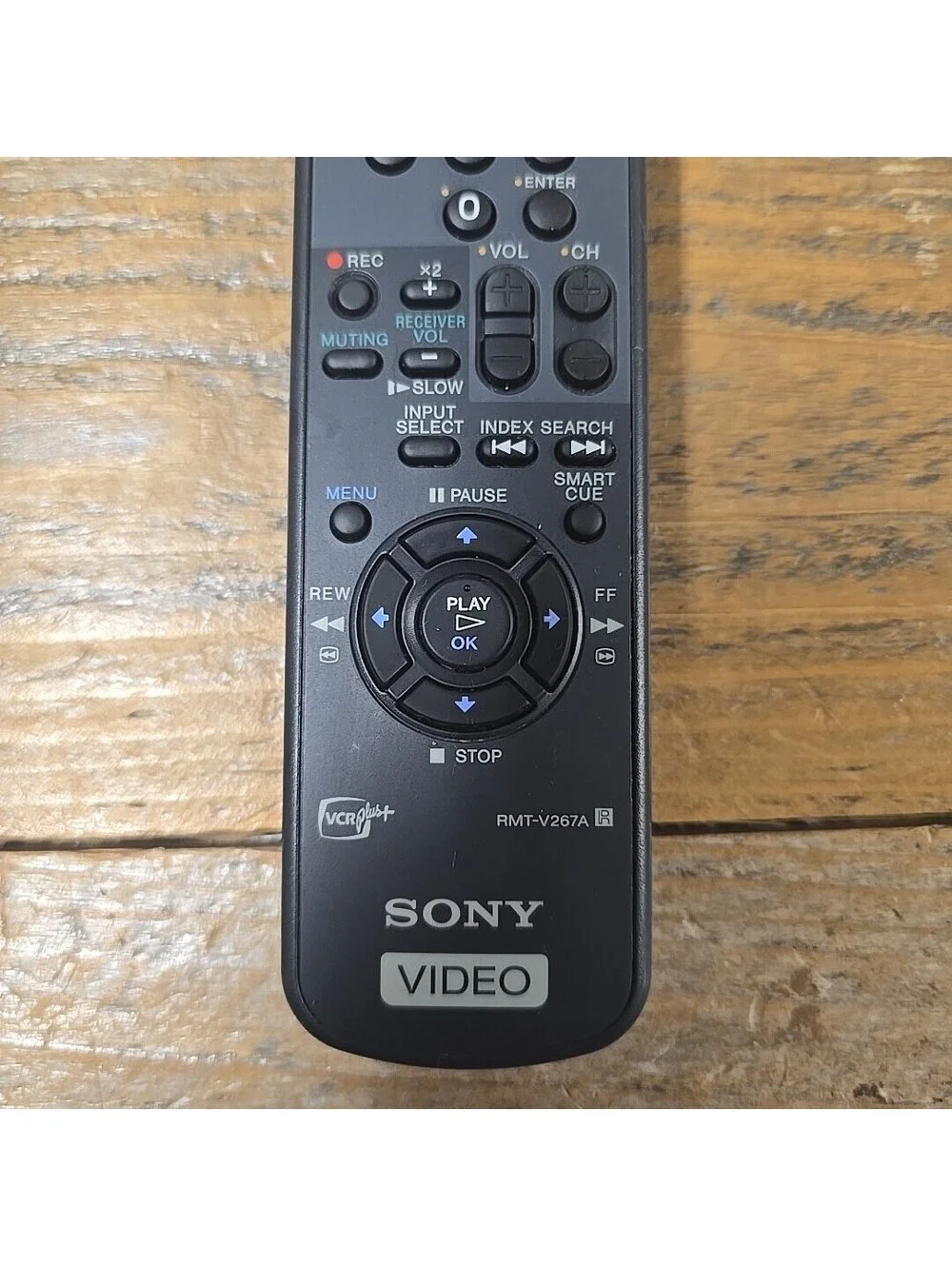OEM Sony Video RMT-V267A VHS Player with VCR Plus + Remote Control